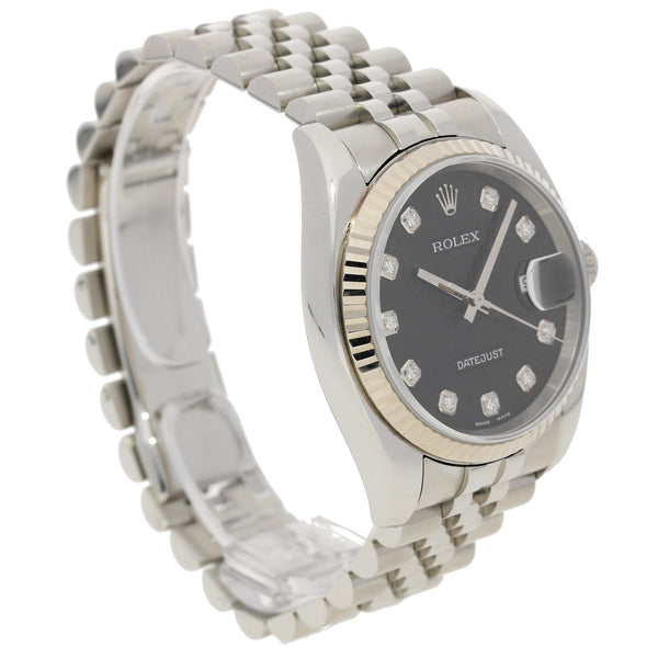 Datejust 116234 -  Gents Watch - Diamond Dial - 2007