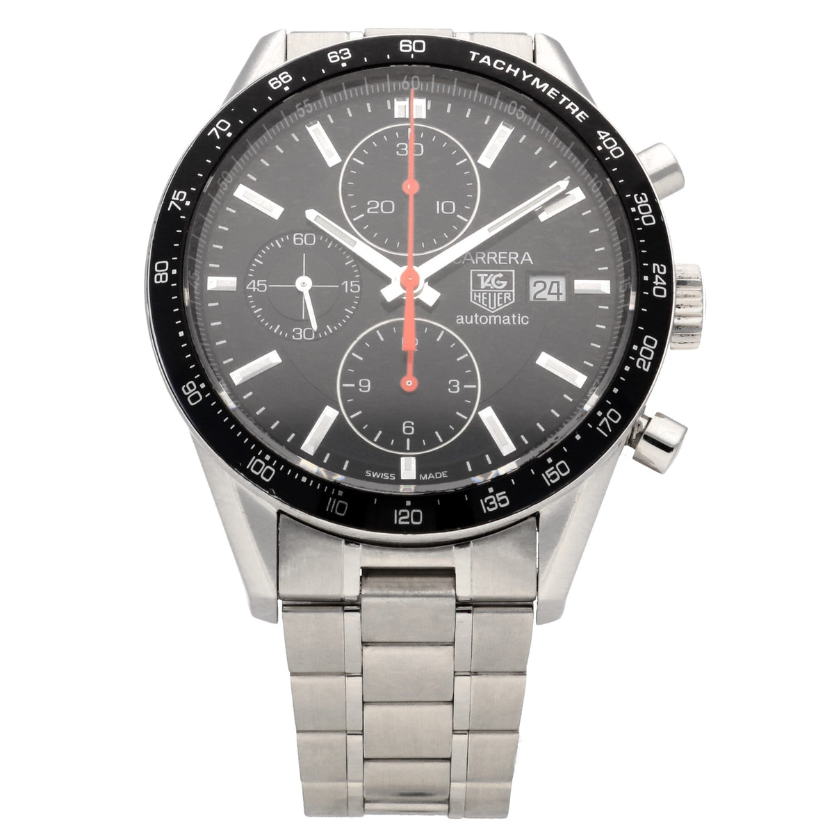 Carrera CV2014-2 - Black Dial - Skeleton Back - 2009
