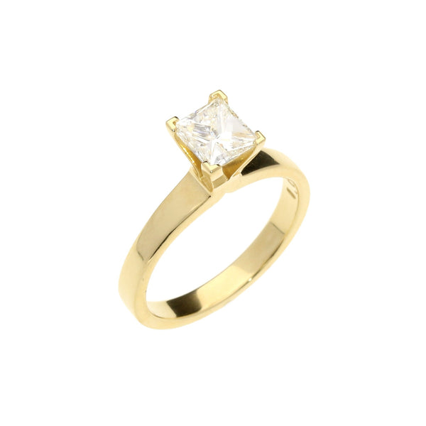 18ct Yellow Gold Diamond 1.03ct Engagement Ring