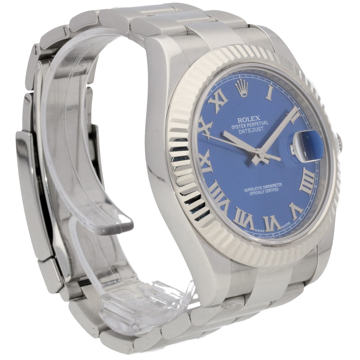 Datejust II 116334 - 41mm - Blue Dial - 2017