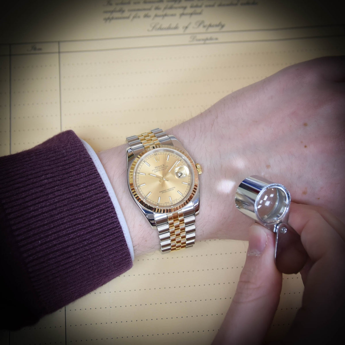 Datejust 116233 - Gents Watch - Champagne Dial - 2007