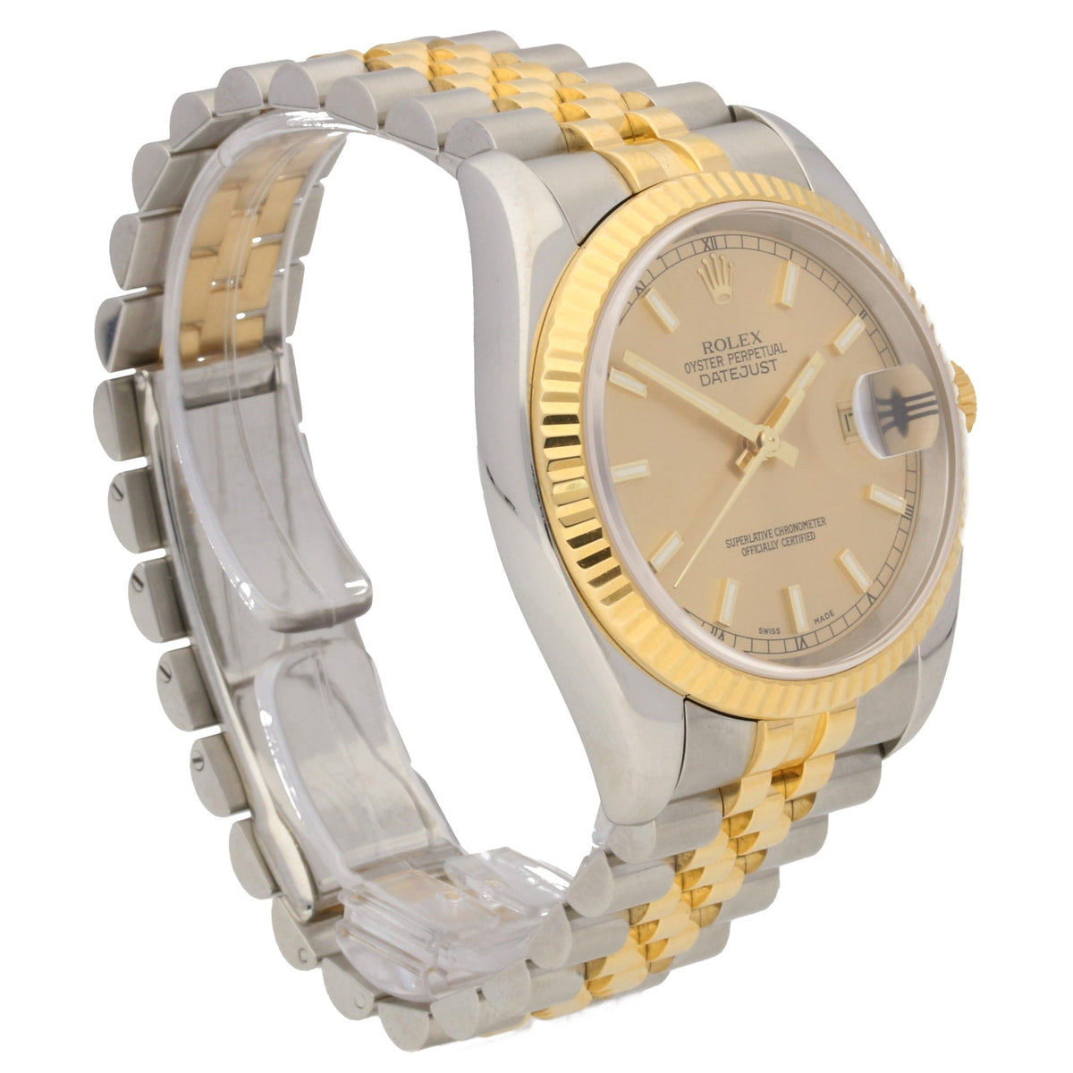 Datejust 116233 - Gents Watch - Champagne Dial - 2005
