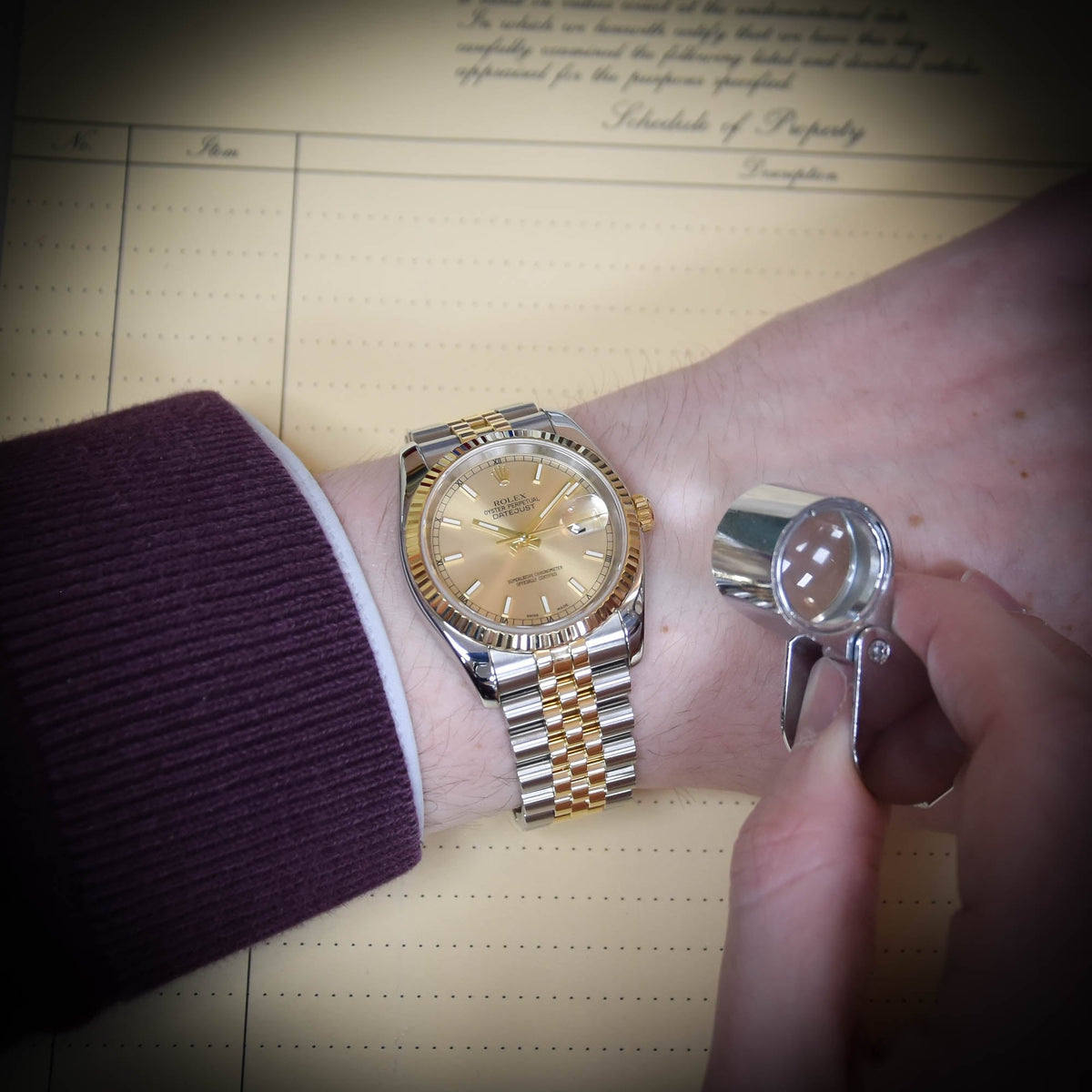 Datejust 116233 - Gents Watch - Champagne Dial - 2005