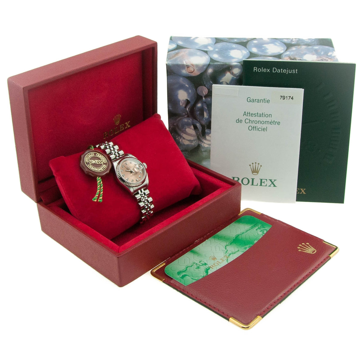 Datejust 79174 - Copper Diamond Dial - 2004