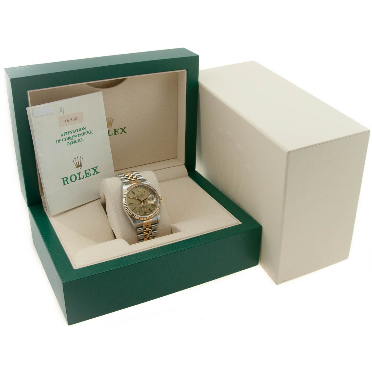 Datejust 16233 - Gents Watch - Champagne Jubilee Dial - 1992