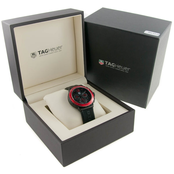 Formula 1 CAU1117 - Black Dial - Red Bezel - 2014 Approx