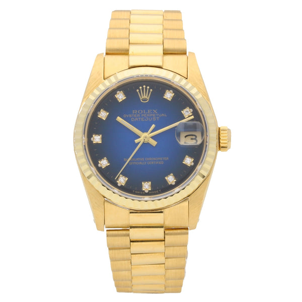 Datejust 68278 - 18ct Gold - President Bracelet - 1986