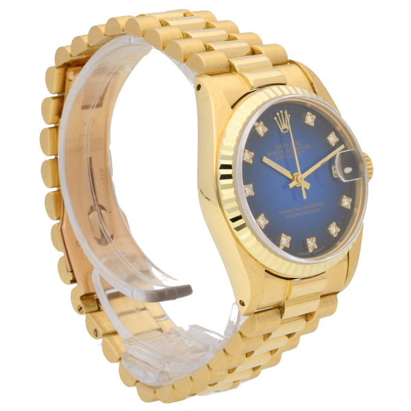 Datejust 68278 - 18ct Gold - President Bracelet - 1986