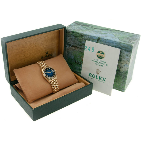 Datejust 68278 - 18ct Gold - President Bracelet - 1986