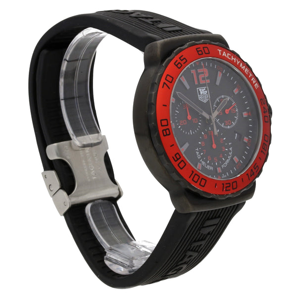 Formula 1 CAU1117 - Black Dial - Red Bezel - 2014 Approx
