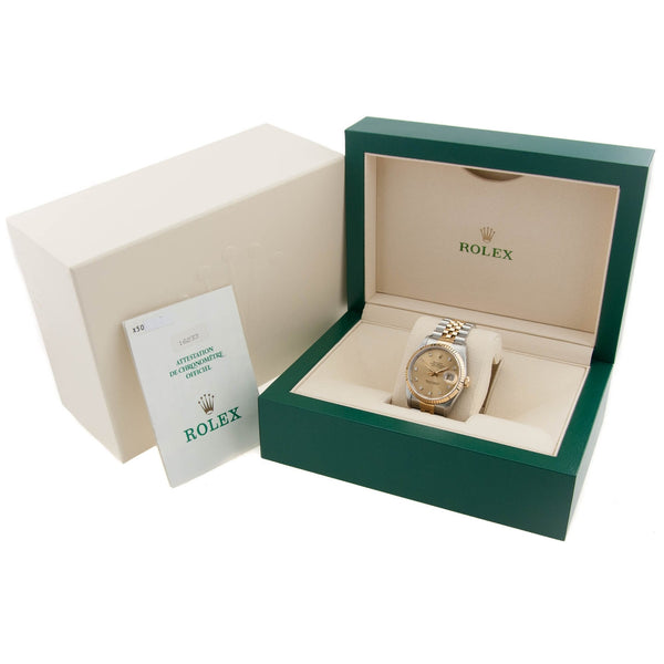 Datejust 16233 - Gents Watch - Champagne Diamond Dial - 1994