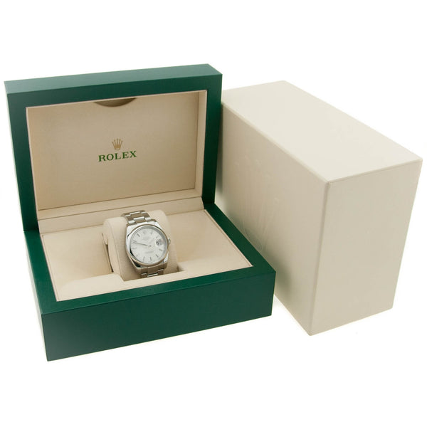 Oyster Perpetual Date - Silver Dial - 2008