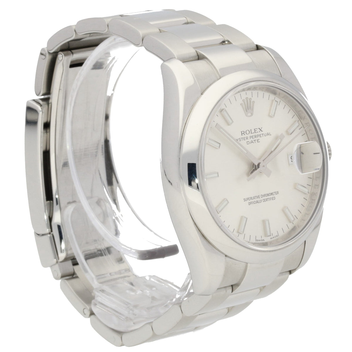 Oyster Perpetual Date - Silver Dial - 2008