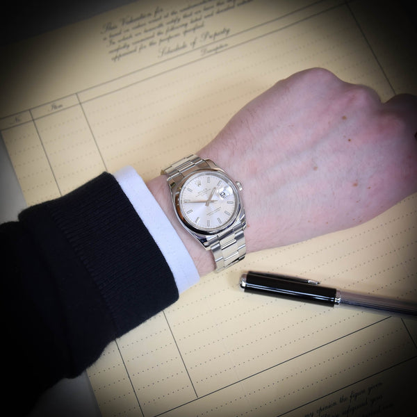 Oyster Perpetual Date - Silver Dial - 2008