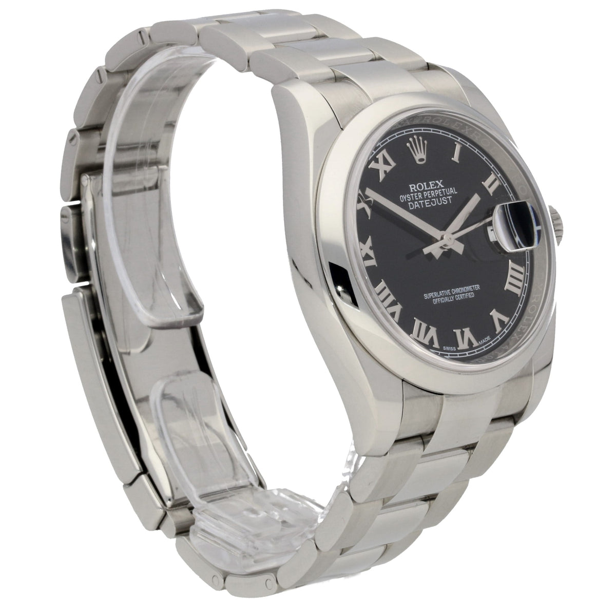 Datejust 116200 - Gents Watch - Black Dial - 2016