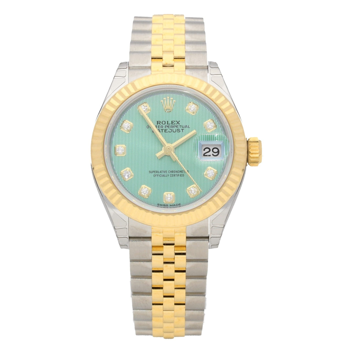 Datejust 279173 - 28mm Watch - Mint Green Dial - 2017 Unworn