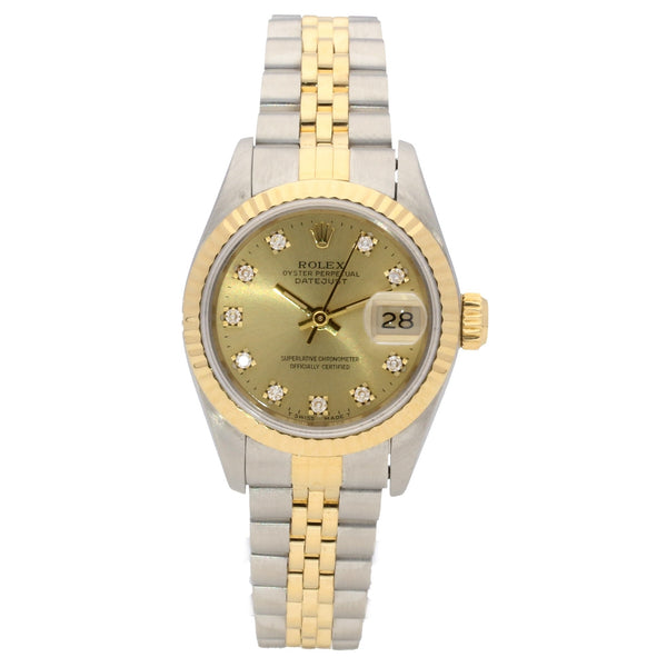 Datejust 69173 - Ladies Watch - Diamond Dial - 1995