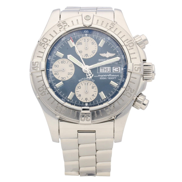 SuperOcean A13340 - Gents Watch - Blue Dial - 2009