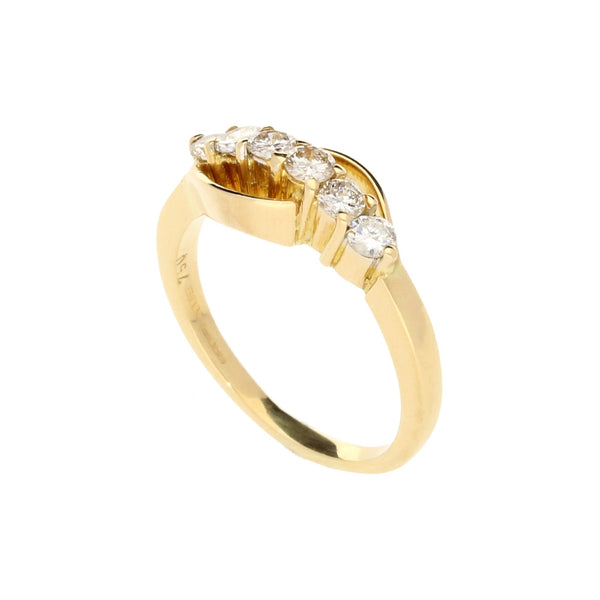 18ct Yellow Gold 0.60ct Diamond Ring