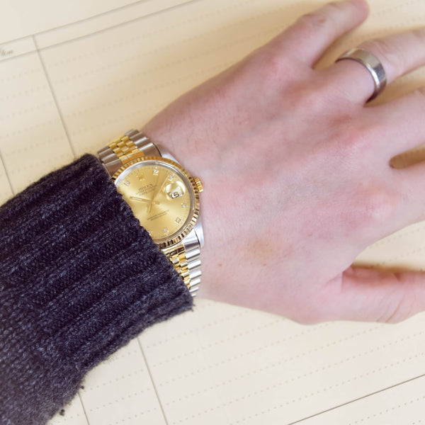 Datejust 16233 - Gents Watch - Champagne Dial - 1991