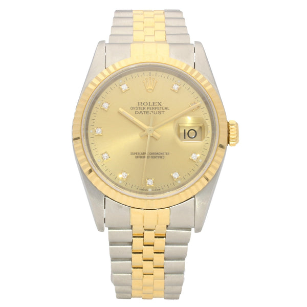 Datejust 16233 - Gold Diamond Dial - 1995