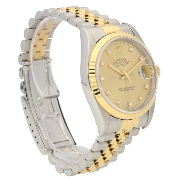 Datejust 16233 - Gold Diamond Dial - 1995