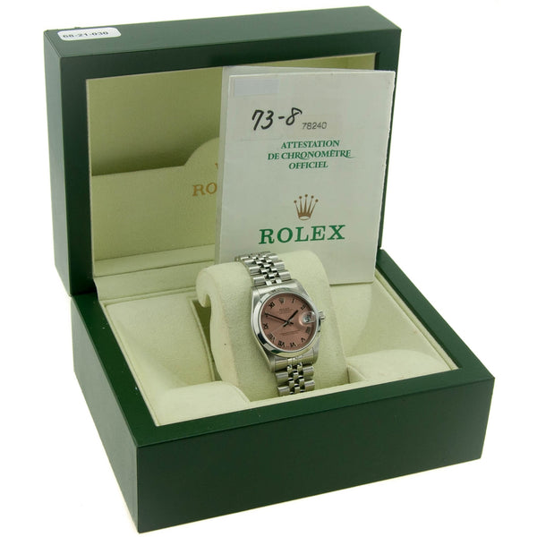 Datejust 78240 - Midsize 31mm Watch - Copper Dial - 2000