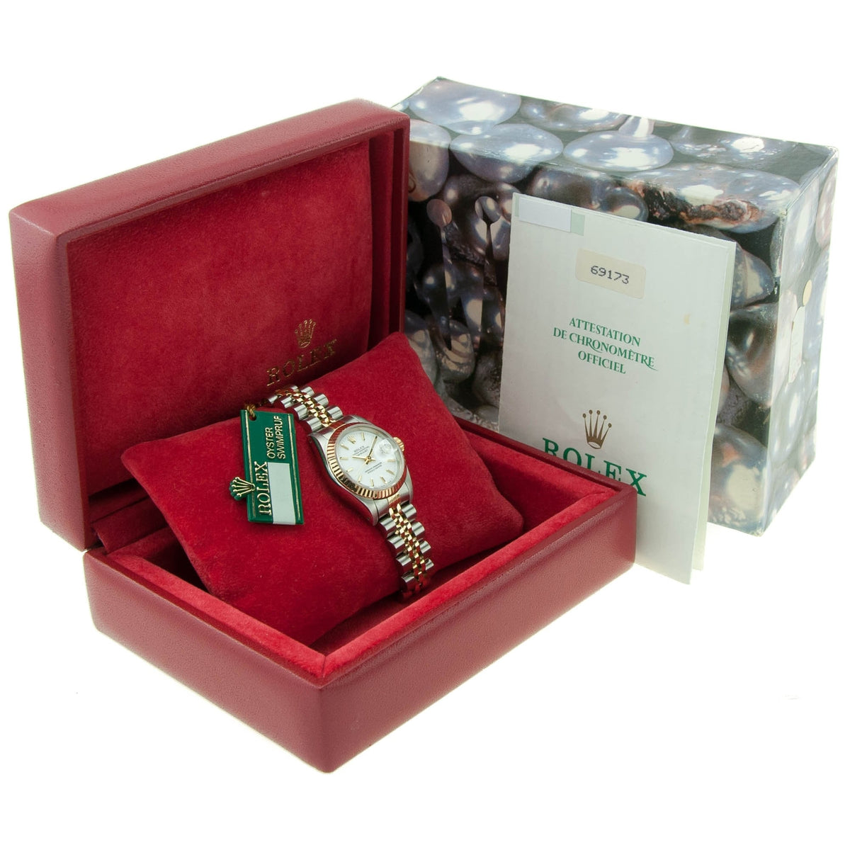 Datejust 69173 - Ladies Watch - White Dial - 1987