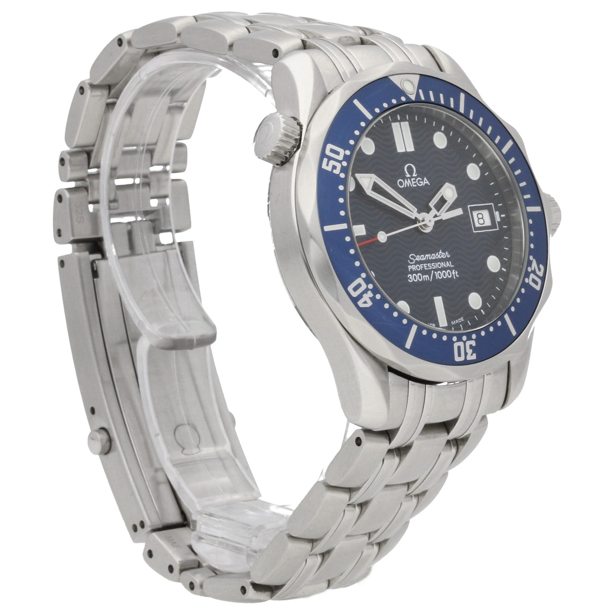 Seamaster 2561.80.00 - Midsize Watch - Blue Dial & Bezel - 2003