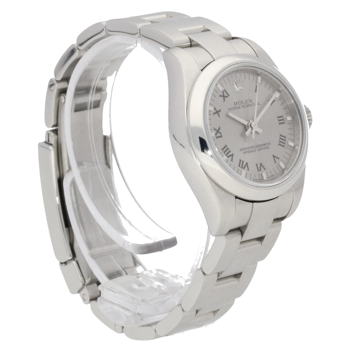 Oyster Perpetual 176200 - Ladies Watch - Silver Dial - 2007