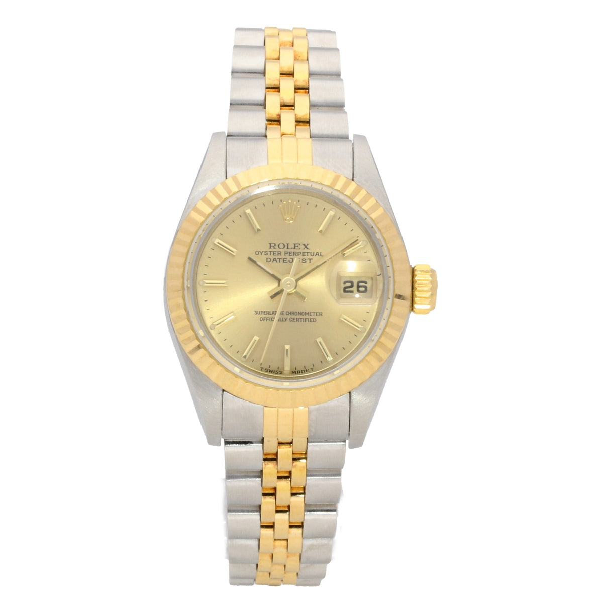 Datejust 69173 - Ladies Watch - Gold Dial - 1996