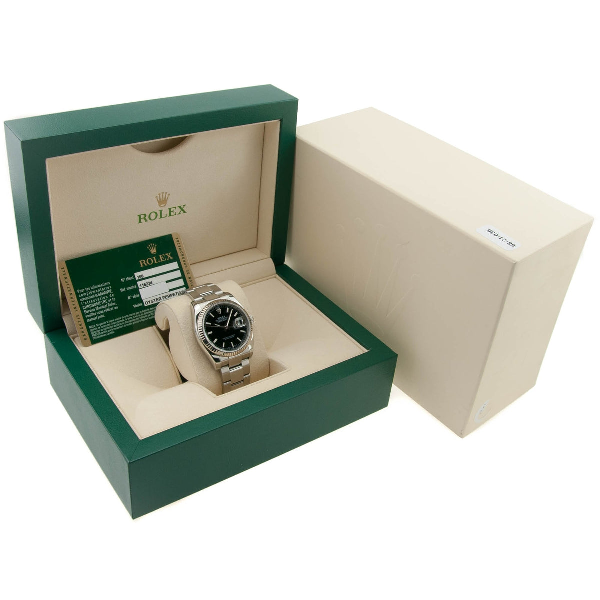 Datejust 116234 - Gents Watch - Black Dial - 2009