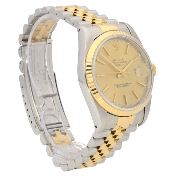 Datejust 16233 - Gents Watch - Champagne Dial - 1994