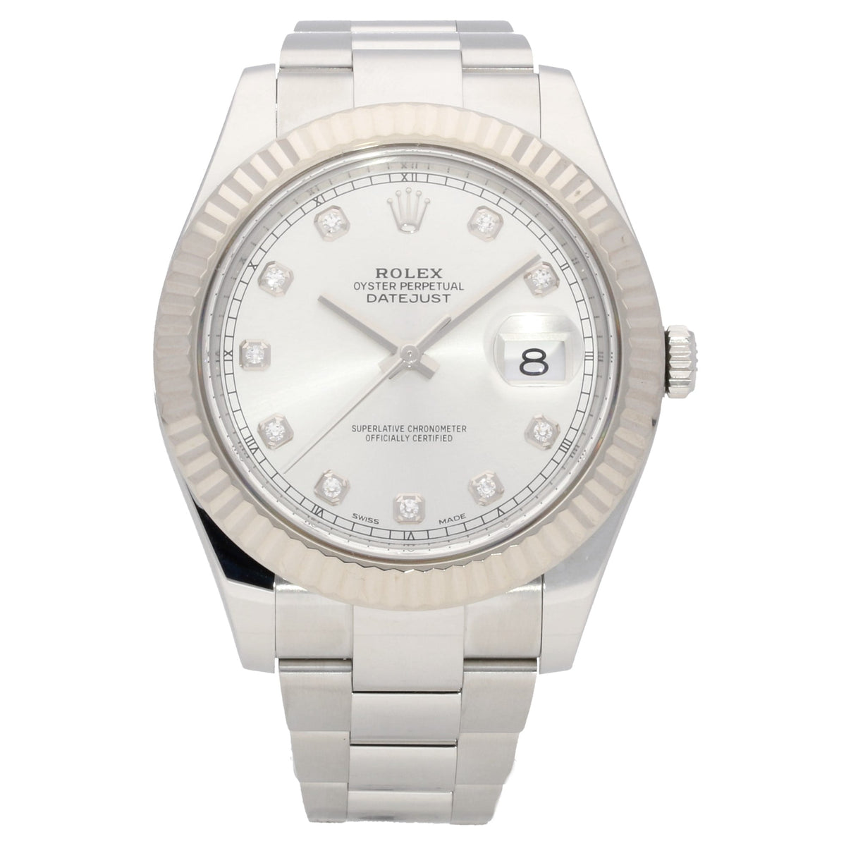 Datejust 41 116334 - Gents Watch - Silver Dial - 2016