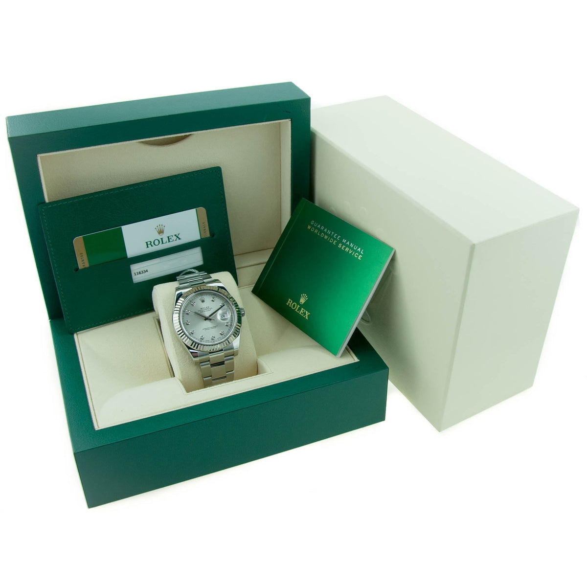 Datejust 41 116334 - Gents Watch - Silver Dial - 2016