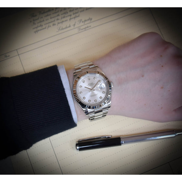 Datejust 41 116334 - Gents Watch - Silver Dial - 2016