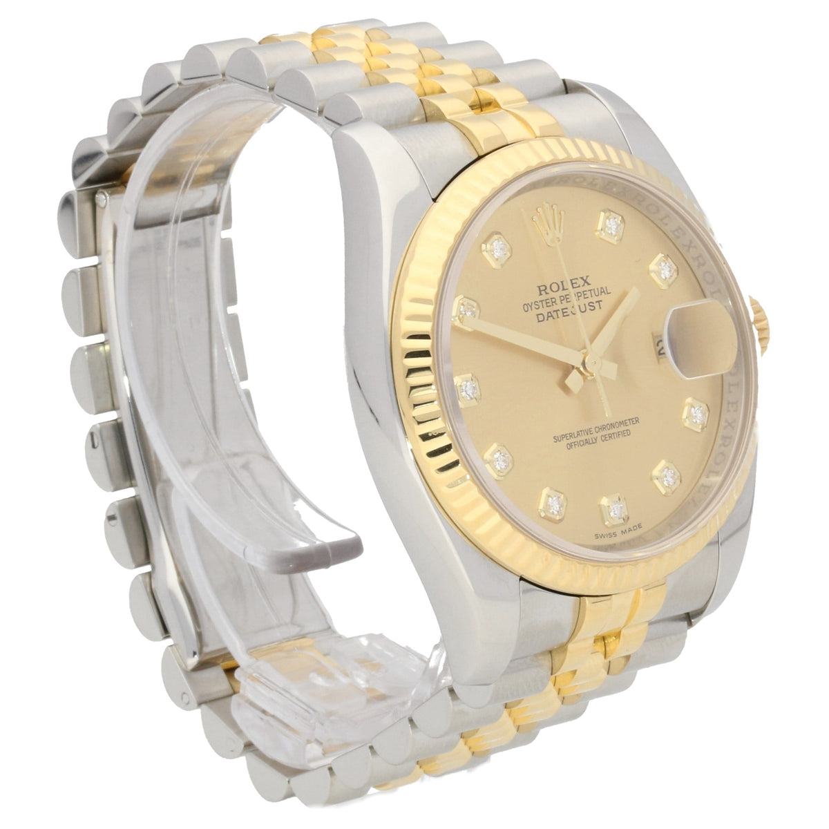 Datejust 116233 - Gold Diamond Dial - 2010