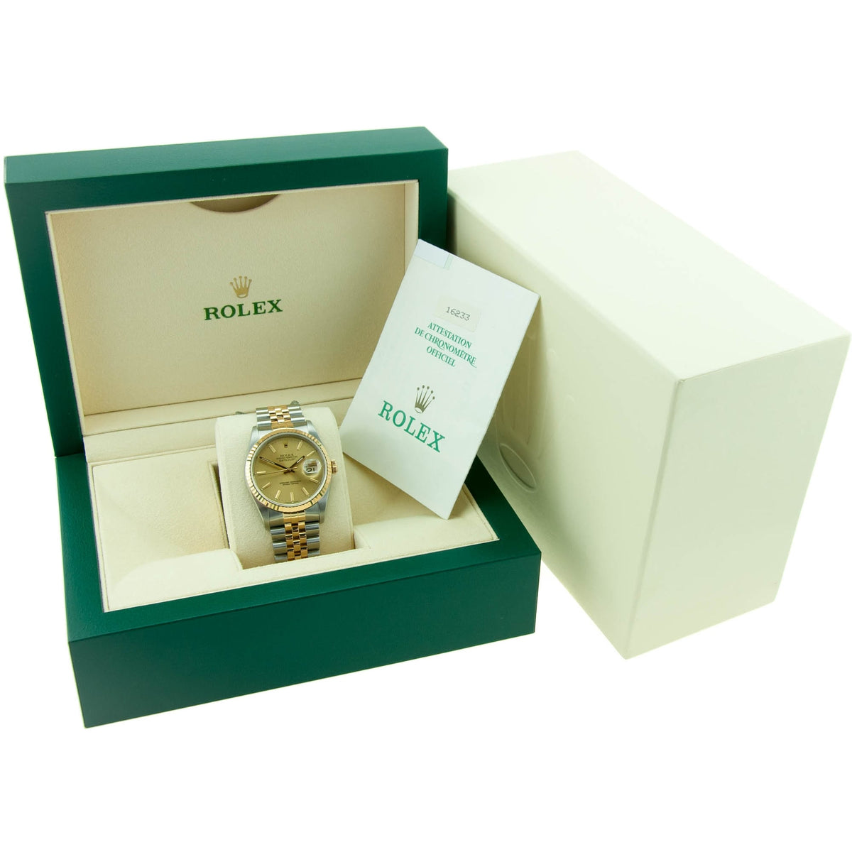 Datejust 16233 - Gents Watch - Baton Dial - 1990