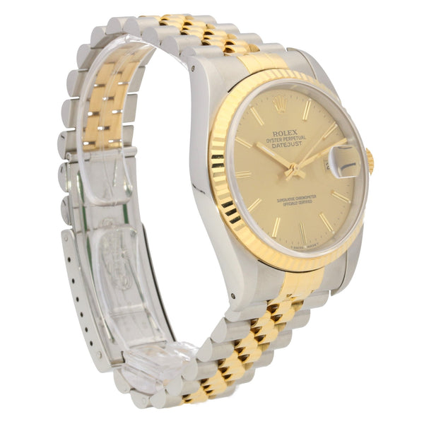 Datejust 16233 - Gents Watch - Baton Dial - 1990