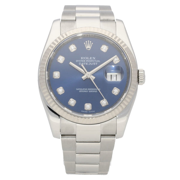 Datejust 116234 - Gents Watch - Diamond Dial - 2008