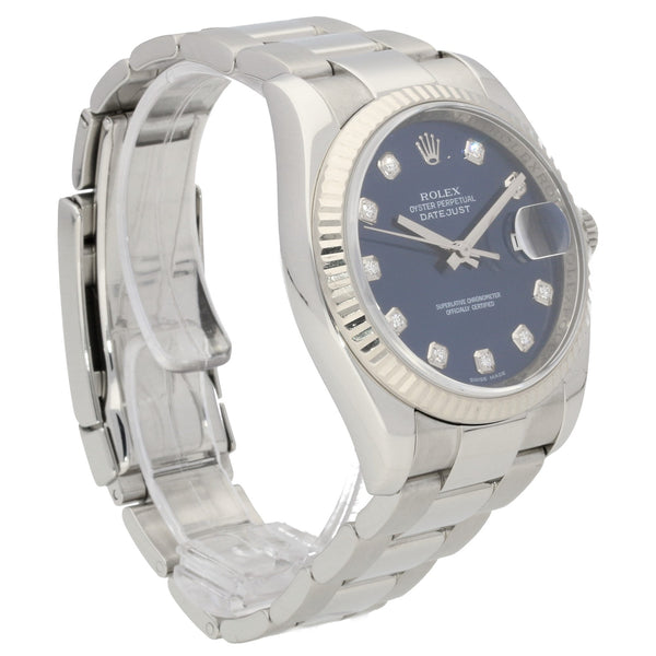 Datejust 116234 - Gents Watch - Diamond Dial - 2008