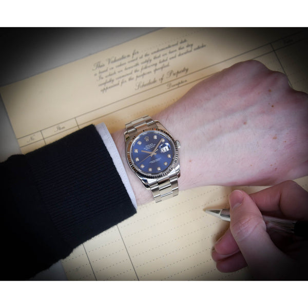 Datejust 116234 - Gents Watch - Diamond Dial - 2008