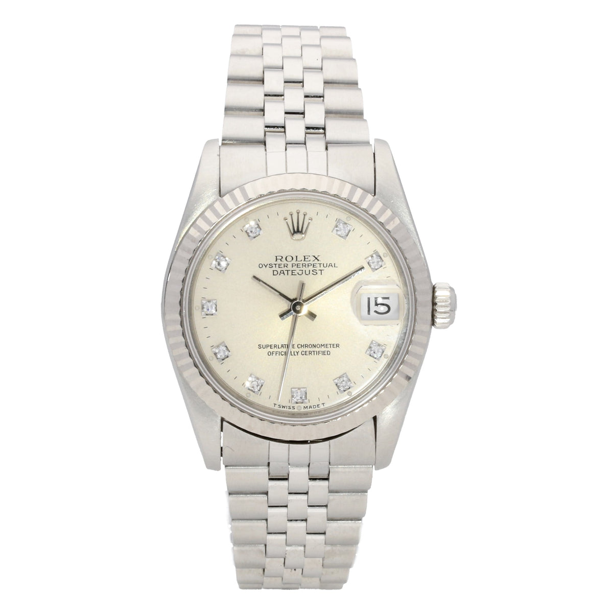 Datejust 68274 - Midsize Watch - Diamond Dial - 1991