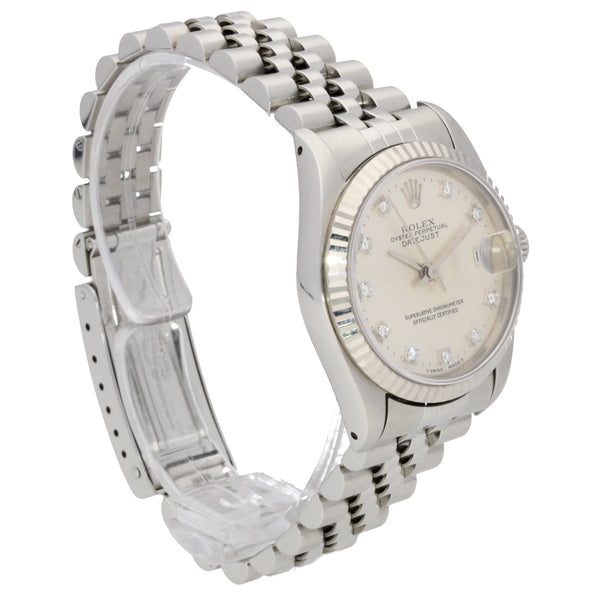 Datejust 68274 - Midsize Watch - Diamond Dial - 1991