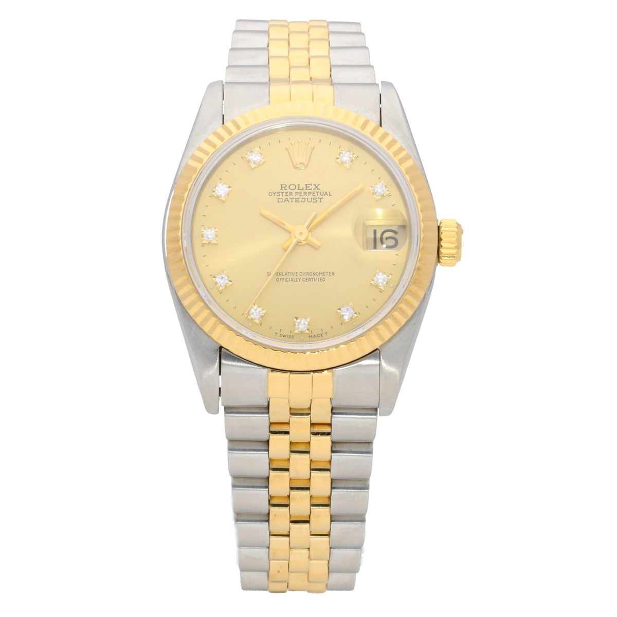 Datejust 68273 - Midsize Watch - Diamond Dial - 1993