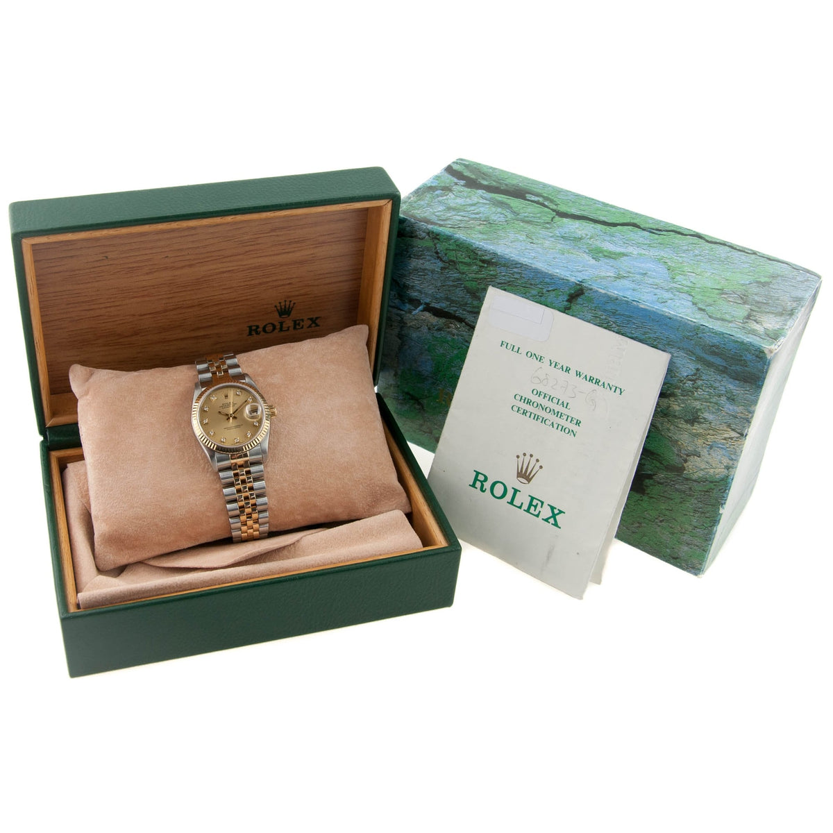 Datejust 68273 - Midsize Watch - Diamond Dial - 1993