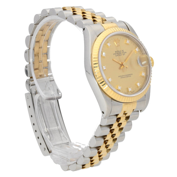 Datejust 68273 - Midsize Watch - Diamond Dial - 1993