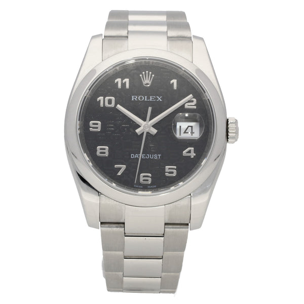 Datejust 116200 - Gents Watch - Black Jubilee Dial - 2008