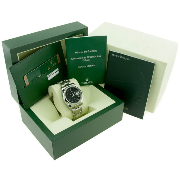 Datejust 116200 - Gents Watch - Black Jubilee Dial - 2008