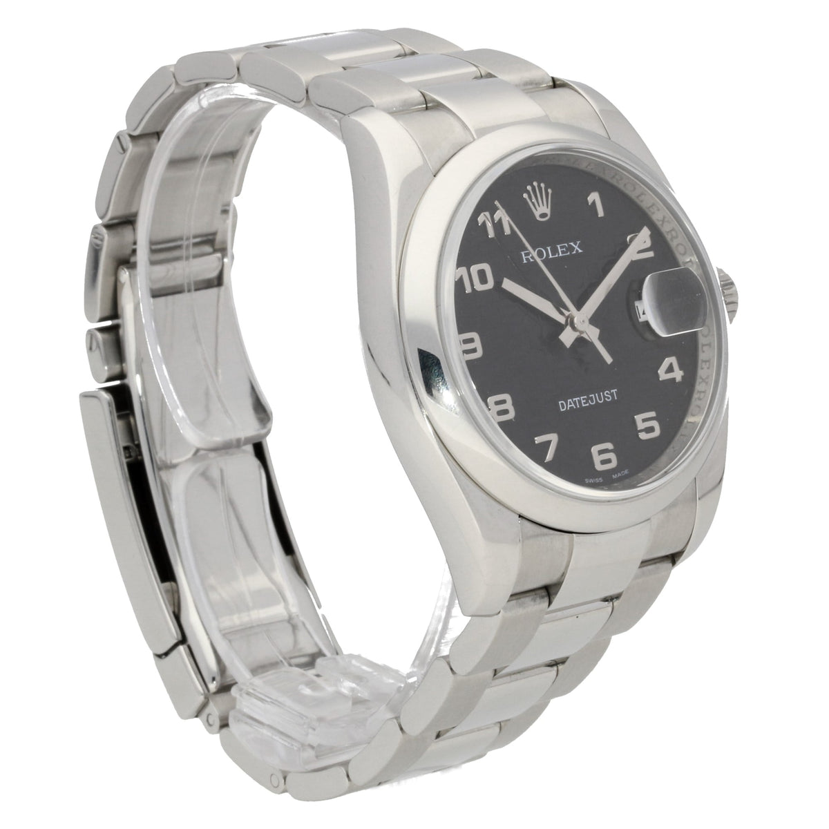 Datejust 116200 - Gents Watch - Black Jubilee Dial - 2008